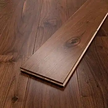 American Black Walnut UV Lacquered Wood Flooring 190 x 4/20 x 1860mm
