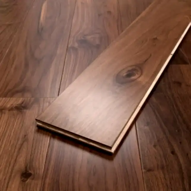 American Black Walnut UV Lacquered Wood Flooring 190 x 4/20 x 1860mm