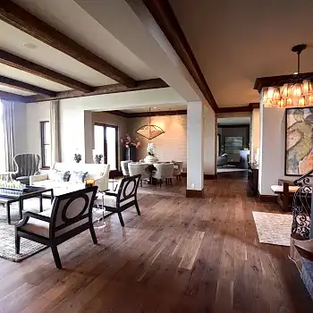 American Black Walnut UV Oiled Wood Flooring 190 x 4/20 x 1860mm