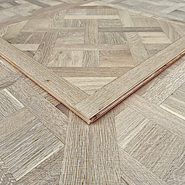 Versailles Panel Limed Oak Brushed Oiled 600 x 600mm - Image 3