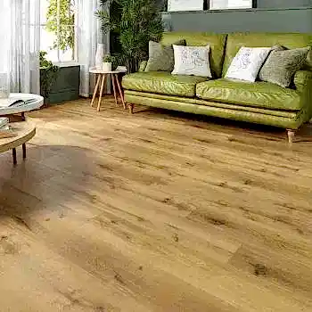 Rigid-Core SPC Click Vinyl Natural Oak Flooring Plank