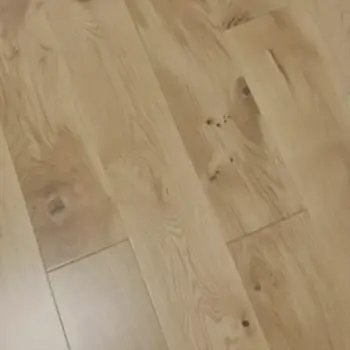 Natural Solid Oak UV Lacquered Wood Flooring 150 x 18mm