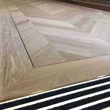 Metal Brass Inlay Floor Strips - Antique Brass