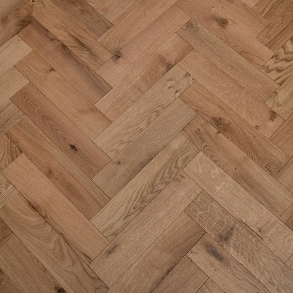 Parquet Natural Brushed Oiled Flooring