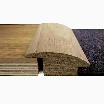 Solid Oak Reducer Wood to Carpet