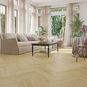 SPC herringbone natural