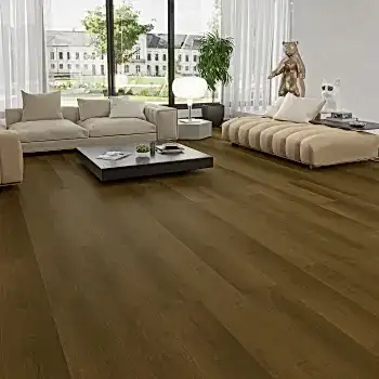 SPC flooring planks smoked colour