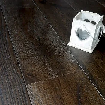 Double Smoked Oak Brushed & Oiled 14mm Random Length Engineered Wood Flooring