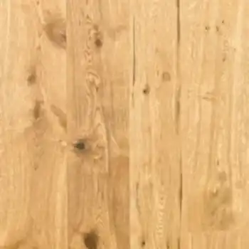 Close-up of New Heritage XL Range Natural Oak Engineered Flooring, showing brushed and oiled texture on 220 mm wide planks