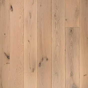 Close-up of Eco Range Cashmere Lacquered Oak engineered wood flooring showing smooth lacquered surface and fine grain