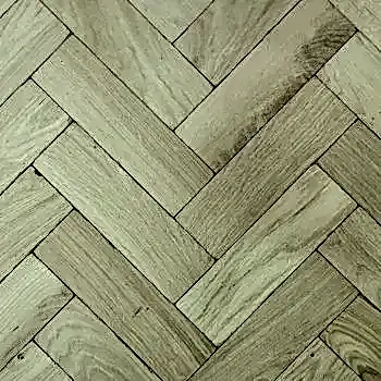 Rustic tumbled solid oak parquet