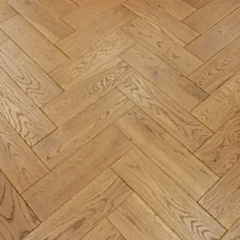 Solid Oak Parquet Brushed UV Oiled