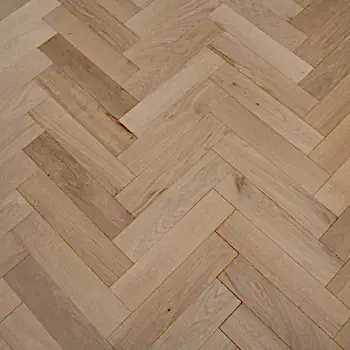 Solid Oak Unfinished Parquet