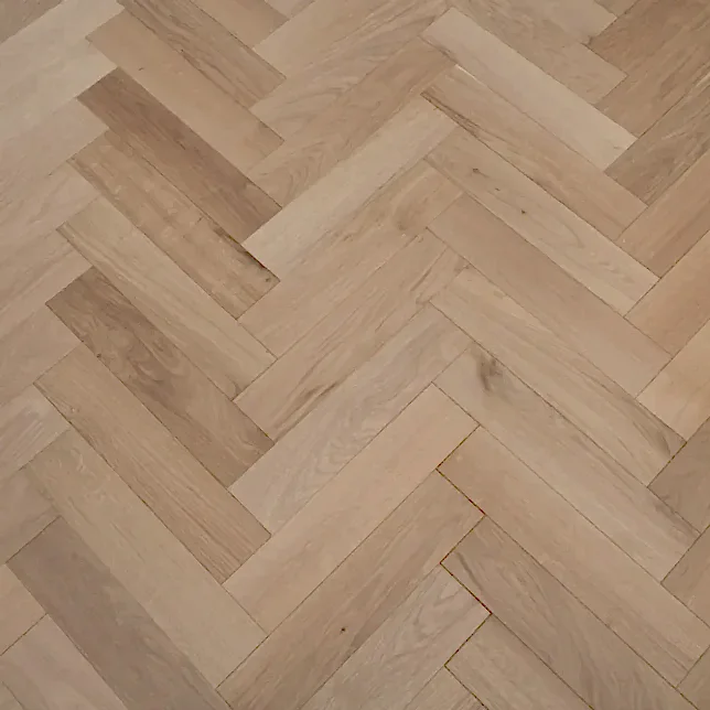 Solid Oak Unfinished Parquet