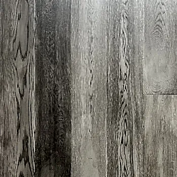 Standard view of Driftwood Grey Oak Flooring in brushed & lacquered finish, size 180 x 14 x 1900mm